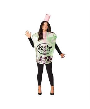 Bubble Tea Adult Costume | One Size