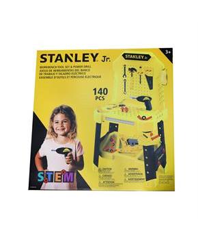 Stanley Jr. Workbench Mega Tool Set | 140 Pieces