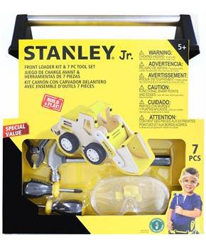 Stanley Jr. 7 Piece Tool Set | Real Tools for Kids