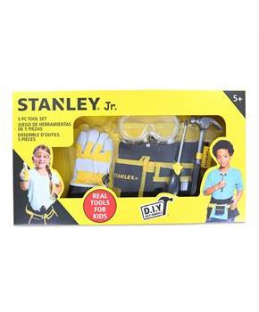Stanley Jr Tool Bag With 5 Piece Set | Screwdrivers | Hammer | Measure | Goggles