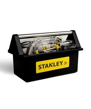 Stanley Jr. 5 Piece Tool Set & Open Toolbox | Real Tools for Kids