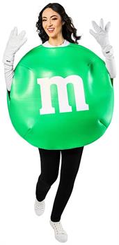M & M Green Adult Costume | One Size