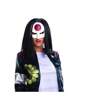 Suicide Squad Katana Costume Wig Adult One Size