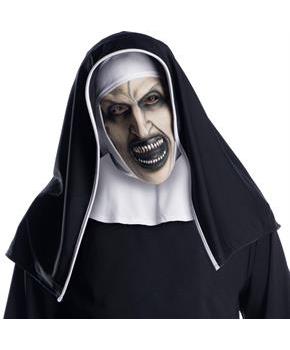 The Nun Movie Adult 3/4 Costume Mask w/ Headpiece