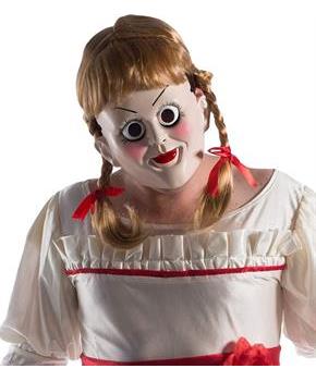 Annable Adult Costume Mask with Wig