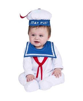 Stay Puft Marshmallow Man Onesie Baby Costume