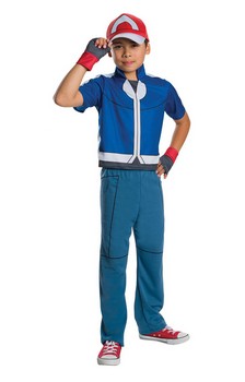 Pokemon Deluxe Ash Child Costume