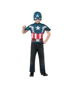 Winter Soldier Marvel Retro Muscle Captain America Child Costume