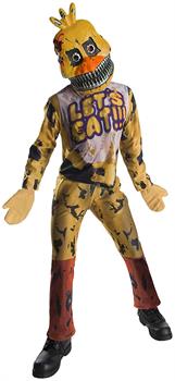 Five Nights At Freddy&#39;s Nightmare Chica Costume Child