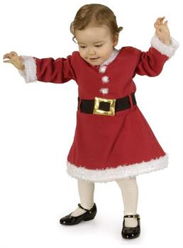 Santa Girl Costume Child