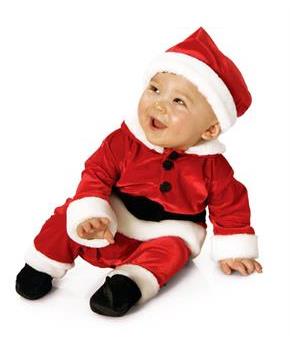 Velvet Santa Suit Baby Child Costume