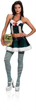 Sexy Santa Holly Helper Christmas Adult Costume
