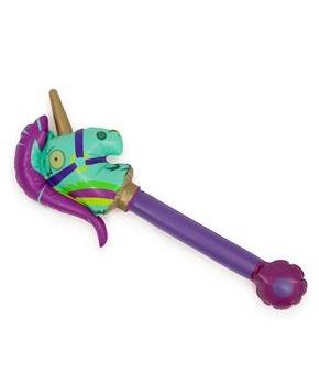 Fortnite Rainbow Smash Skin Inflatable Pickaxe Costume Accessory