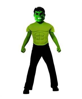Avengers Assemble Marvel Hulk Muscle Chest Shirt Child Costume
