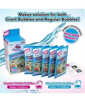 WOWmazing Giant Bubble Concentrate Solution 5-Pack