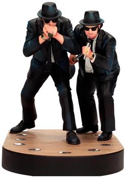 The Blues Brothers 7 Inch Jake and Elwood PVC Figure w/ Light-Up Stage