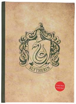 Harry Potter House Slytherin Light-Up Hardcover Notebook