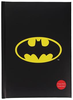 DC Comics Batman Logo Light-Up Hardcover Notebook