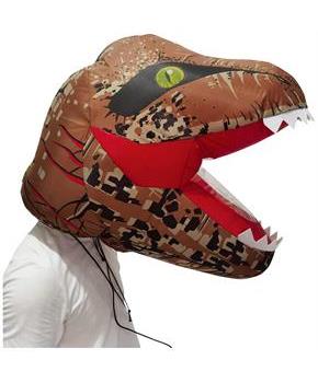 Inflatable Dinosaur Head Adult
