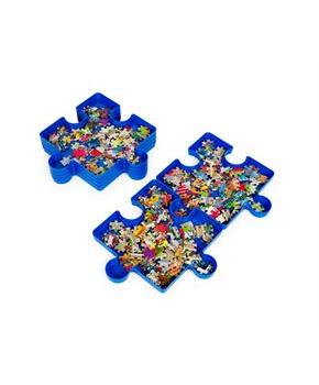 Jigsaw Puzzle Stackable Sorting Trays | Set of 6