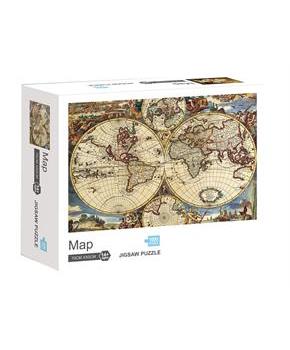 Map 1000 Piece Jigsaw Puzzle