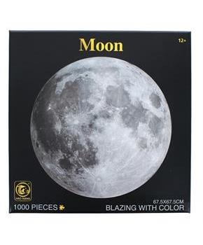 Moon 1000 Piece Round Jigsaw Puzzle
