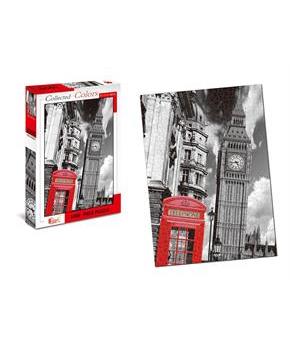 Collected Colors London Call Box 1000 Piece Jigsaw Puzzle