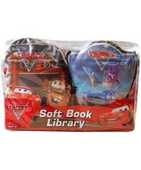 Disney Soft Book Library 2 Pack Cars 2