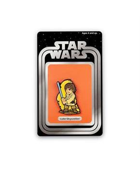 OFFICIAL Star Wars Luke Skywalker Pin | Exclusive Art Design By Derek Laufman