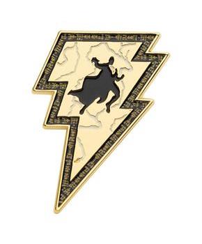 DC Black Adam Lightning Bolt Collector Pin