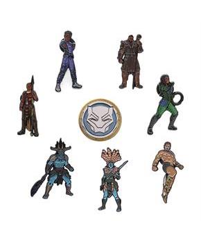 Marvel Black Panther Wakanda Forever 8 Pin Set