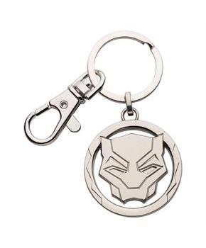 Marvel Black Panther Wakanda Forever Panther Symbol Keychain