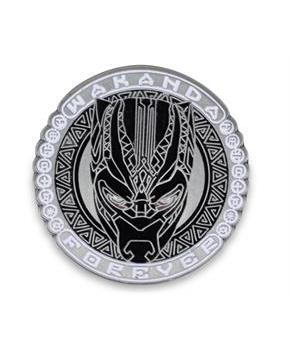 Marvel Black Panther "Wakanda Forever" Pin | Glow-In-The-Dark Collector Pin