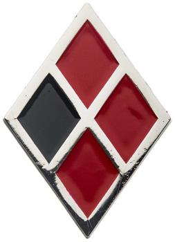Birds of Prey Harley Quinn Diamond Logo Enamel Collector Pin