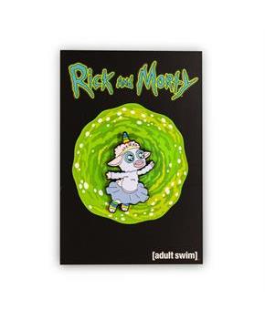 Rick and Morty Collector's Enamel Pin, Tinkles the Unicorn Lamb