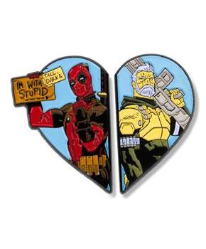 Marvel Deadpool and Cable Limited Edition Enamel Pin | NYCC 2018 Exclusive
