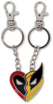 Marvel Studios Deadpool & Wolverine "Best Friends" 2-Piece Enamel Keychain Set