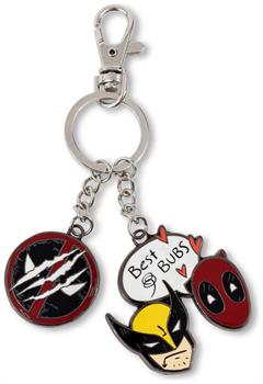 Marvel Studios Deadpool & Wolverine "Best Bubs" Enamel Charm Keychain