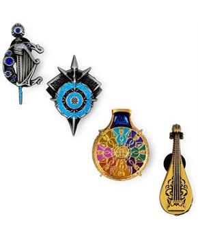 Dungeons & Dragons Honor Among Thieves 4-Piece Metal Pin Set