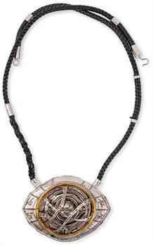 Marvel Doctor Strange Multiverse of Madness Silver Eye Of Agamotto Replica