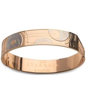 Marvel Eternals Uni-Mind Hinged 24KT Gold Bracelet Replica | Toynk Exclusive