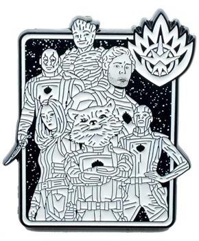 Marvel Guardians of the Galaxy Characters Enamel Pin