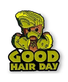 Marvel Studios I Am Groot "Good Hair Day" Enamel Pin | Toynk Exclusive