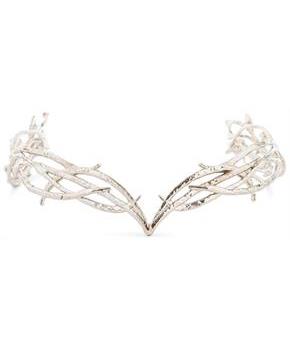 The Hobbit Galadriel 22-Inch Crown Replica | One Size Fits Most Adults