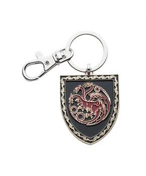Game of Thrones House of the Dragon Targaryen Shield Enamel Keychain
