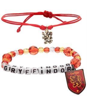 Harry Potter House Gryffindor 2-Piece Bracelet Set