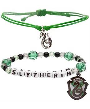 Harry Potter House Slytherin 2-Piece Bracelet Set
