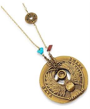 Indiana Jones Raiders Of The Lost Ark Staff Of Ra Pendant Necklace Replica