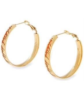 The Lord Of The Rings Glow-In-the-Dark One Ring Earrings