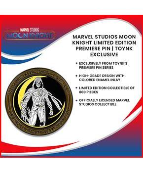 Marvel Studios Moon Knight Limited Edition Premiere Pin | Toynk Exclusive